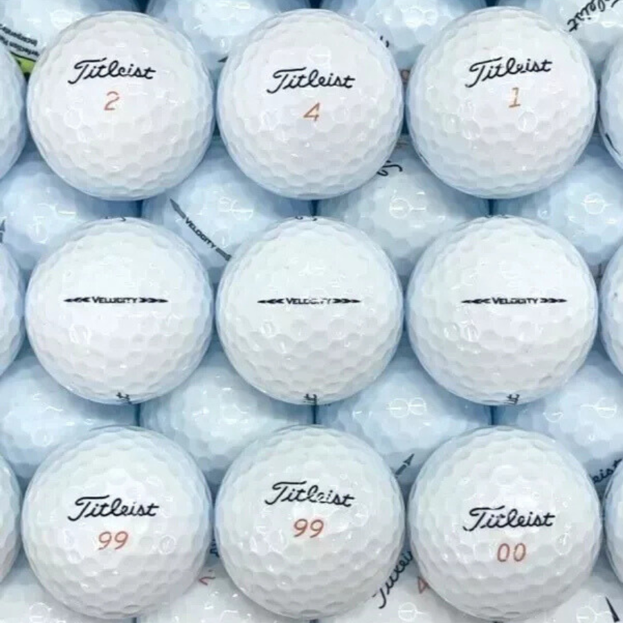 Titleist Velocity 100 count bag used golf balls 