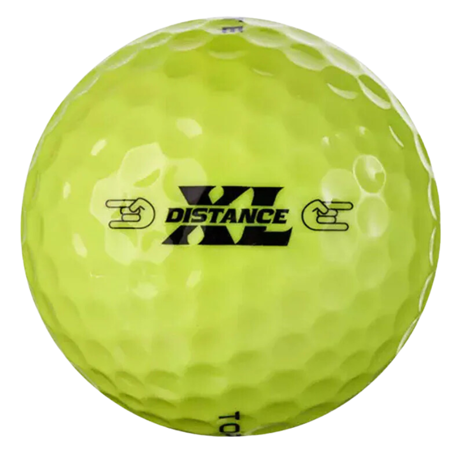 Top Flite XL Distance Yellow Golf Balls