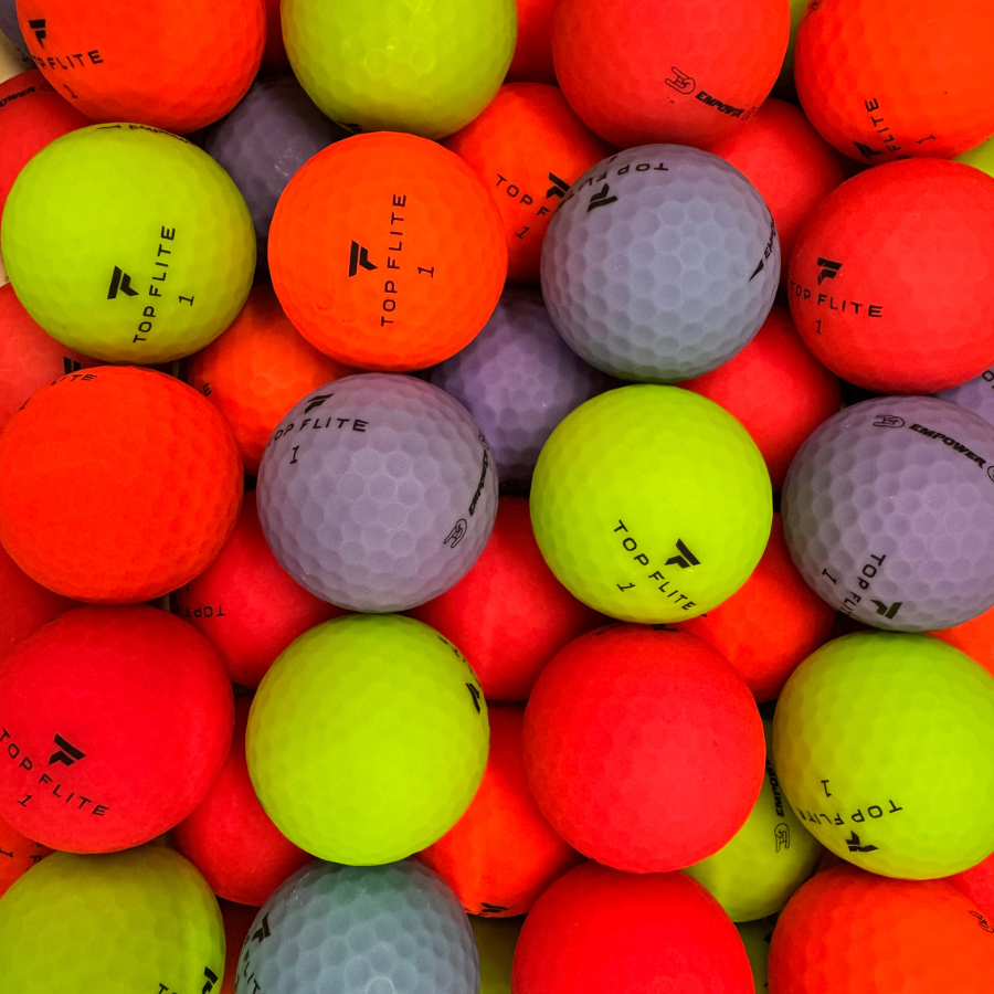 Top Flite Lady Empower Matte Color Mix Golf Balls