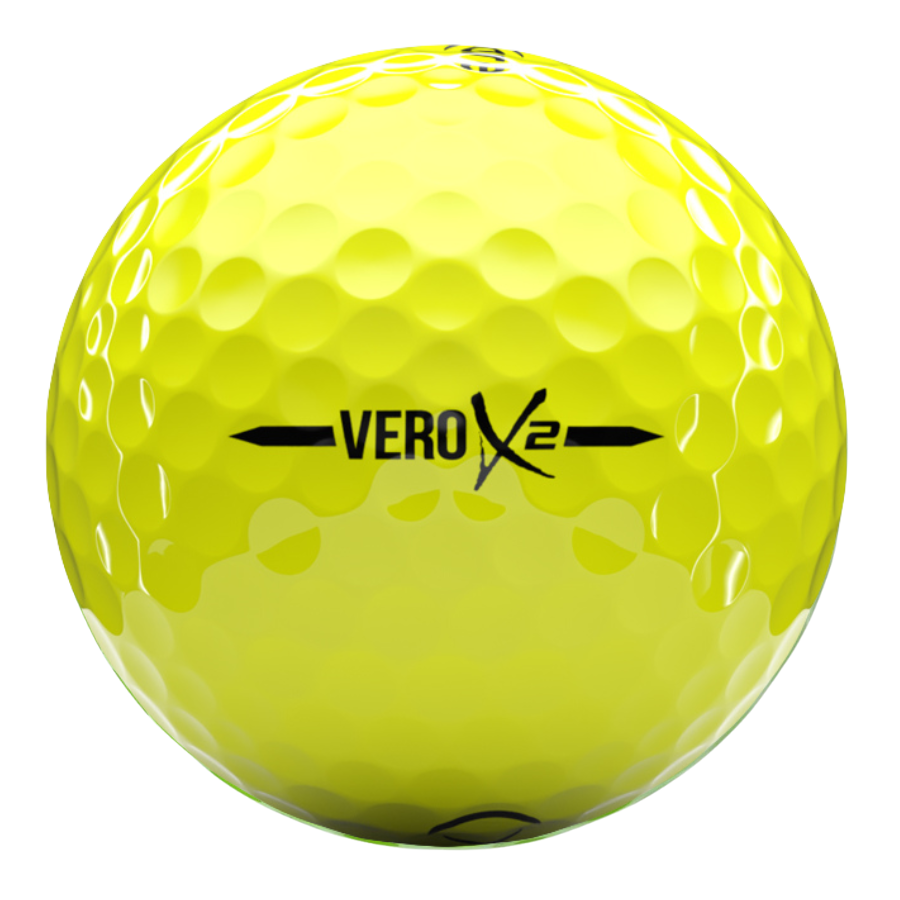 Used OnCore Vero X2 Yellow Golf Balls