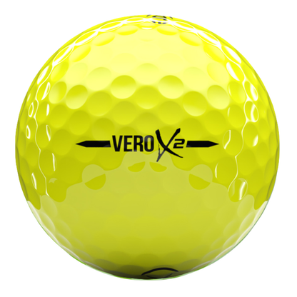 Used OnCore Vero X2 Yellow Golf Balls