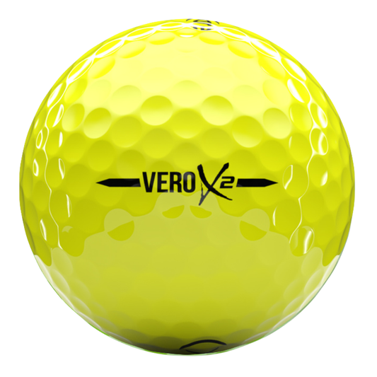 Used OnCore Vero X2 Yellow Golf Balls