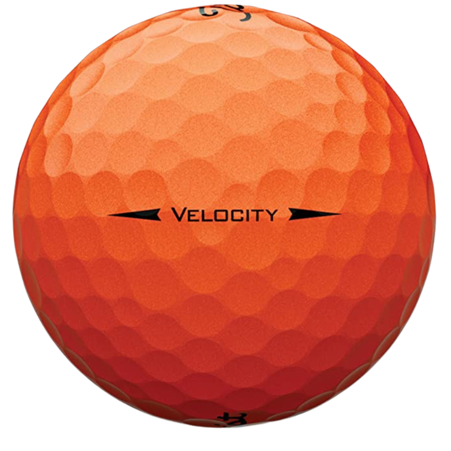 Titleist Velocity Glossy Orange Golf Balls