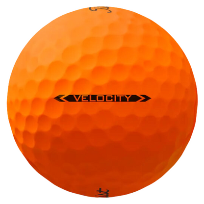 Titleist Velocity Matte Orange Used Golf Balls