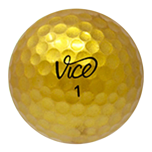 Vice Pro Plus Gold Used Golf Balls