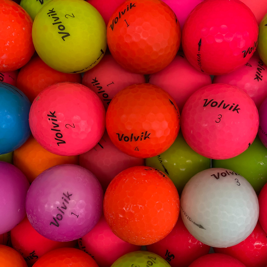 Volvik Color Mix 4A Golf Balls