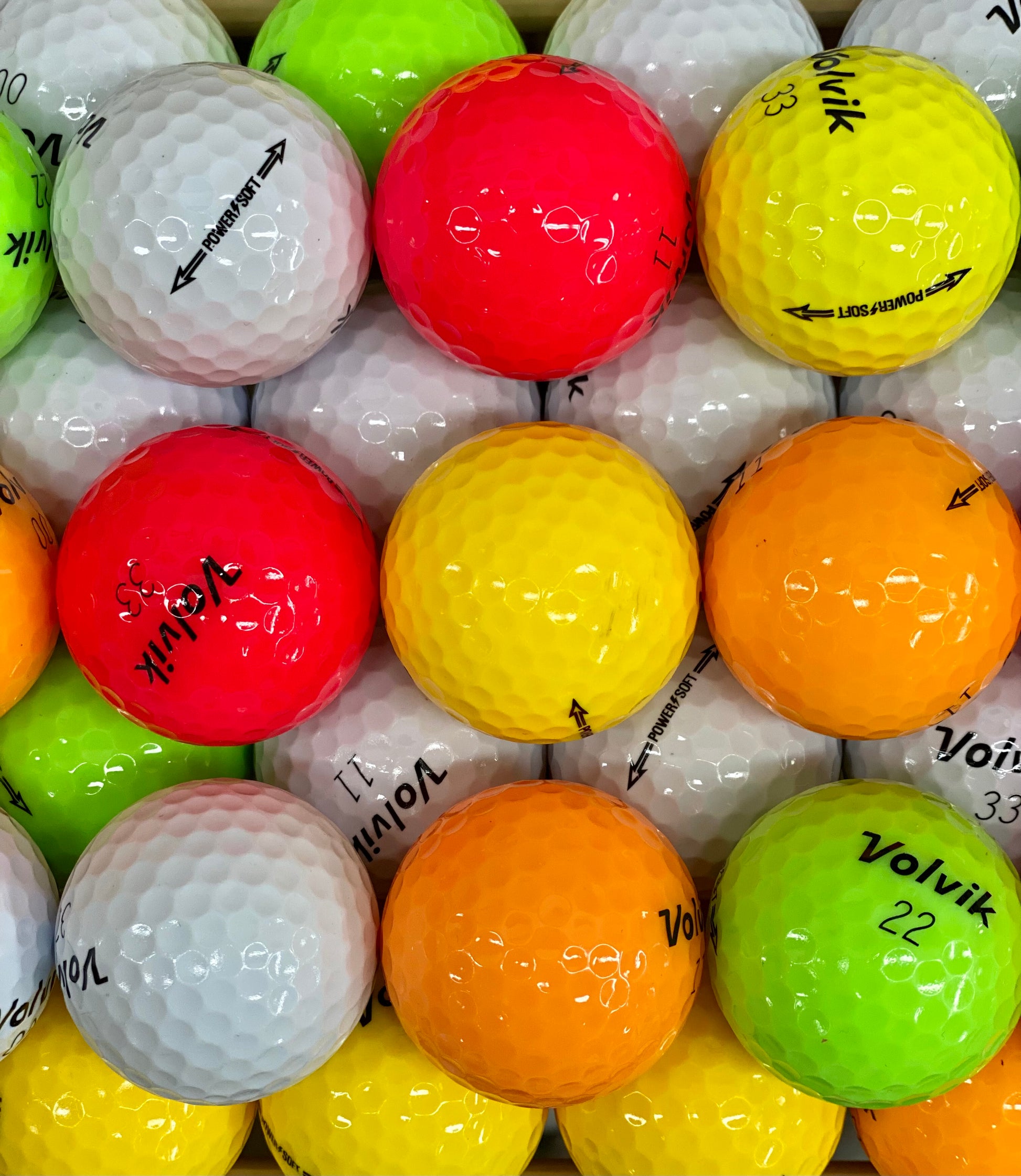 Volvik Power Soft Used Golf Balls