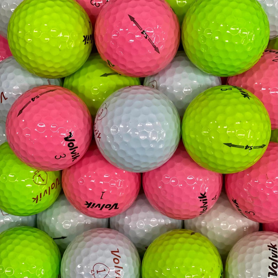 Volvik S4 Mix Used Golf Balls