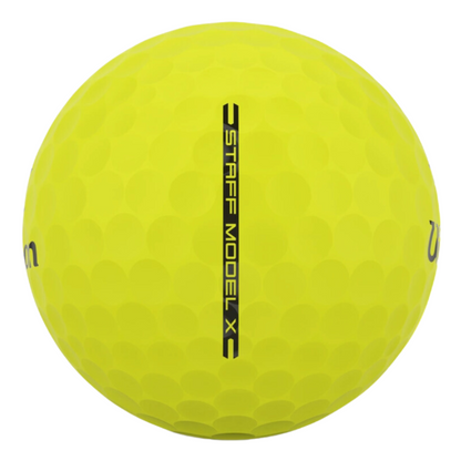 Wilson Staff Model X Yellow Used Golf Ball