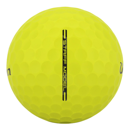 Wilson Staff Model Yellow Used Golf Ball