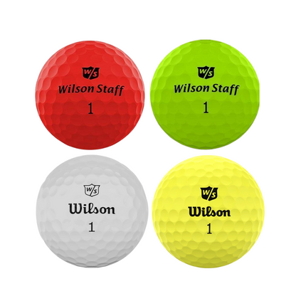 Wilson Staff Professional Color MIx Used Golf Balls