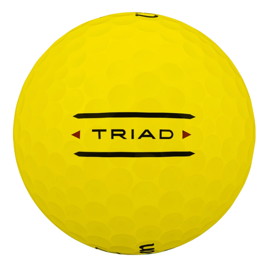 Wilson Triad Yellow Used Golf Balls