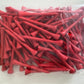 red 2 3/4" golf tees