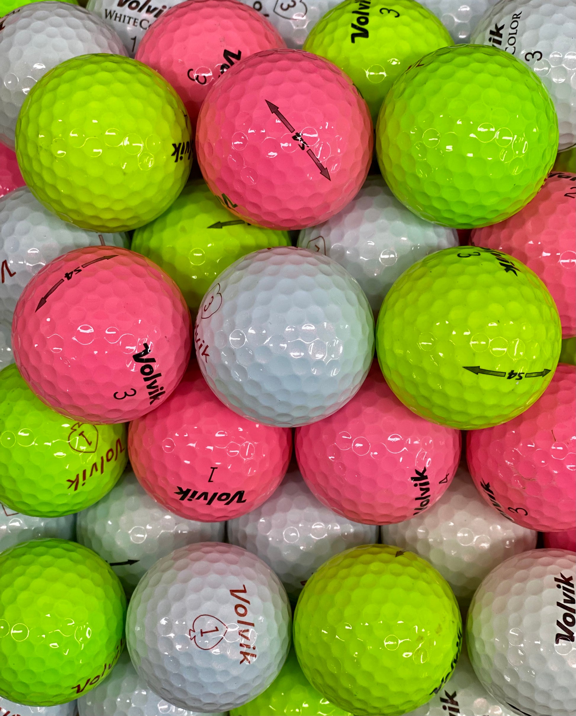 Volvik S4 Used Golf Balls