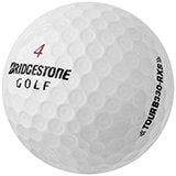 Bridgestone Tour B330 RXS recycled and used golf balls.