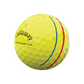 Callaway Chrome Soft X Triple Track Yellow Golf Ball
