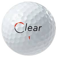Clear Used Golf Balls
