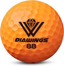 Diawings Orange Used Golf Balls