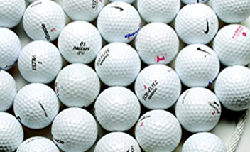 Storeline Matte White Mix Used Golf Balls