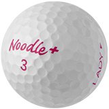 Maxfli Noodle Lady Used Golf Balls