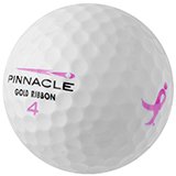 Pinnacle Lady Pink Ribbon (Per Dozen) - golfballs.net
