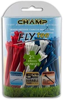 2 3/4" Patriot Champ Fly Tees -30 Pack