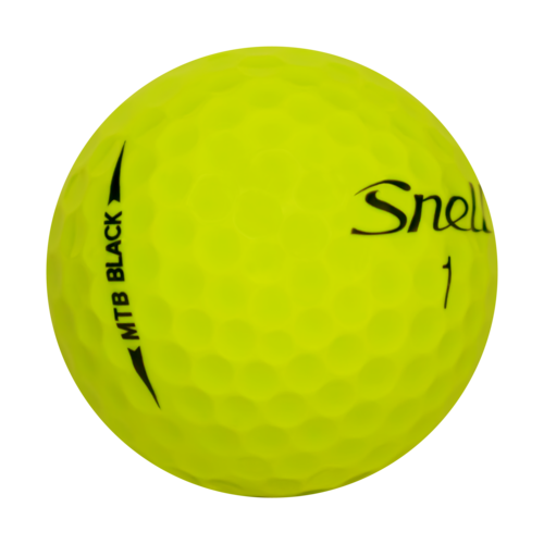 Snell MTB Black Yellow Used Golf Balls