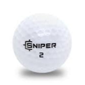 Sniper Mix Used Golf Balls