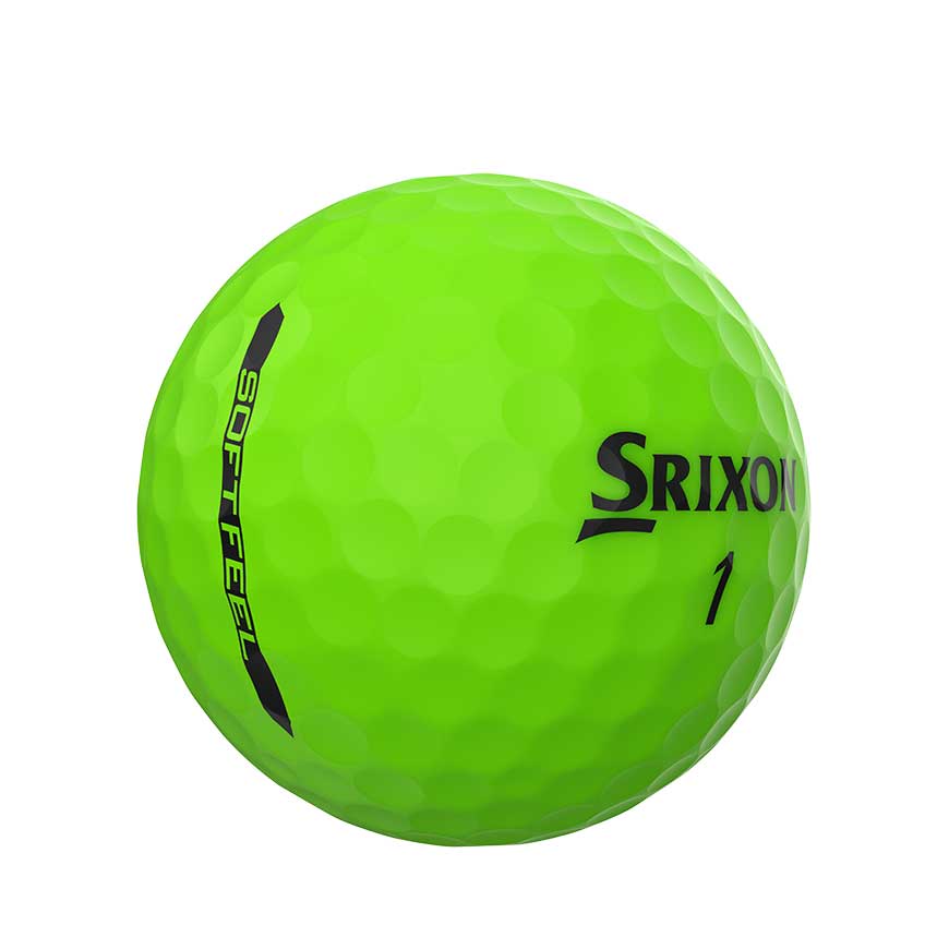 Srixon Softfeel Matte Green Used Golf Balls