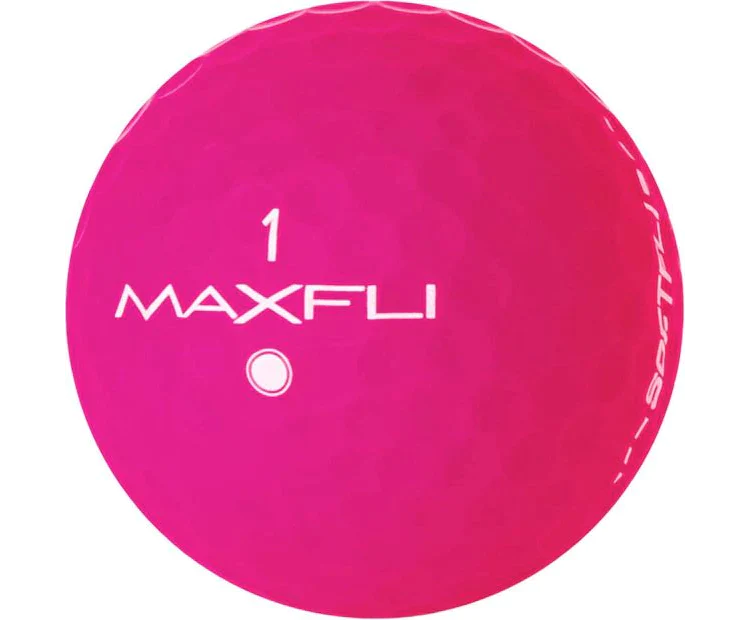 Maxfli Softfli Matte Pink Used Golf Balls