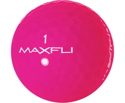 Maxfli Softfli Matte Pink Used Golf Balls