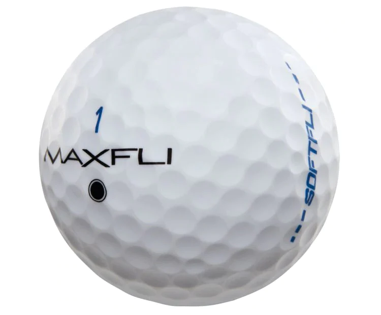 Maxfli Softfli Matte White Used Golf Balls