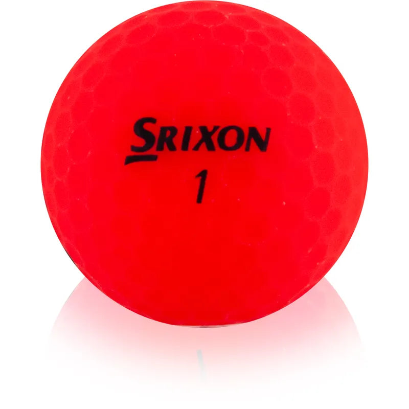 Srixon Softfeel Matte Red Preowned Golf Balls