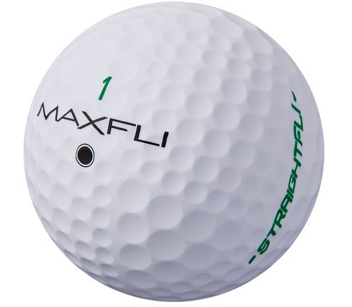Maxfli Straightfli Matte White Used Golf Balls