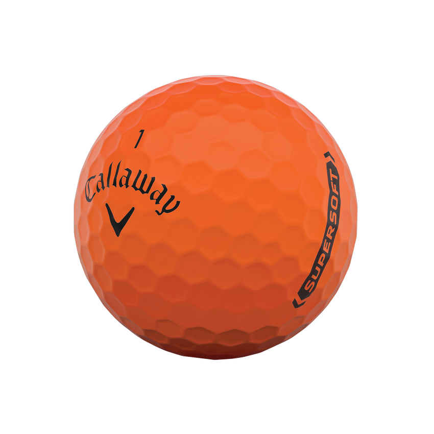 Callaway Supersoft Orange Golf Balls