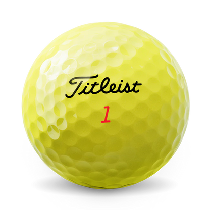 Titleist yellow preowned recycled and used golf balls
