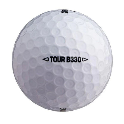 Bridgestone Tour B330 recycled and used golf balls.