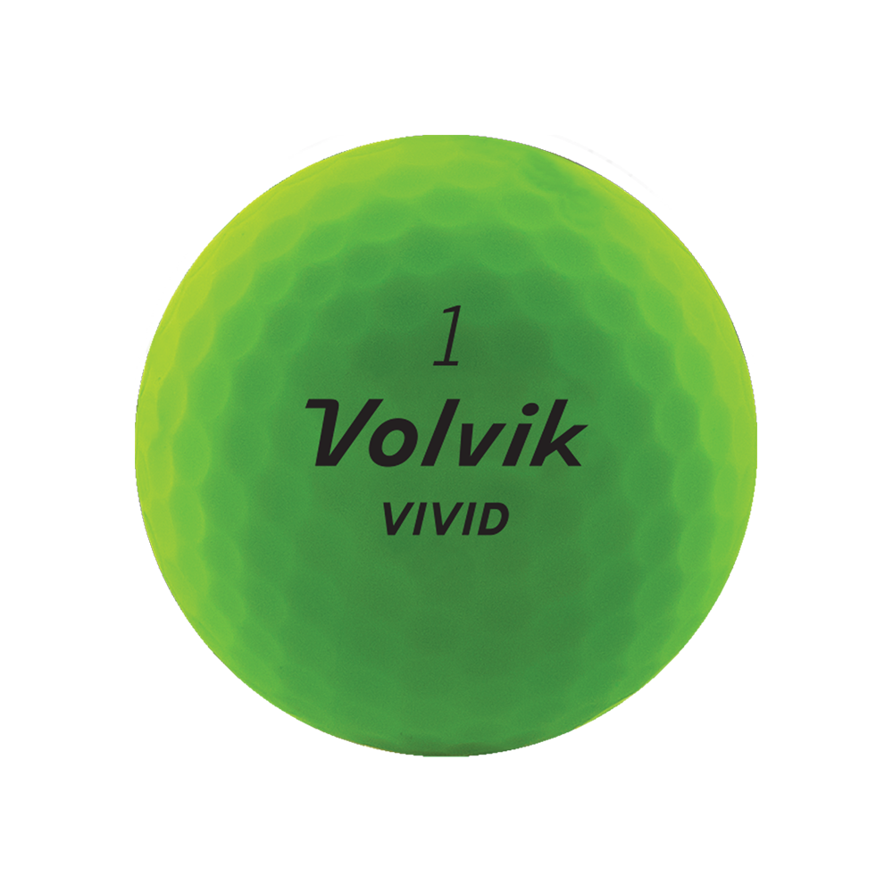 Volvik Vivid Matte Green Used Golf Balls
