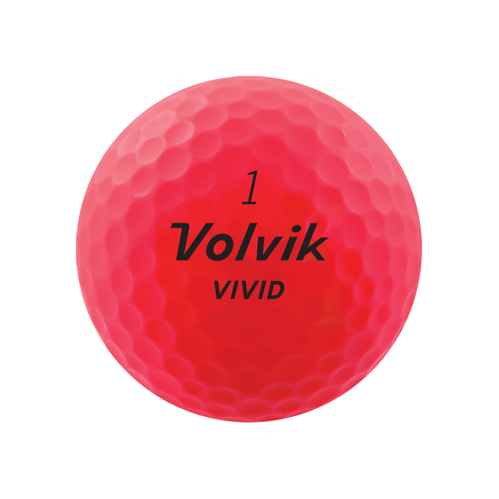 Volvik Vivid Matte Pink Used Golf Balls