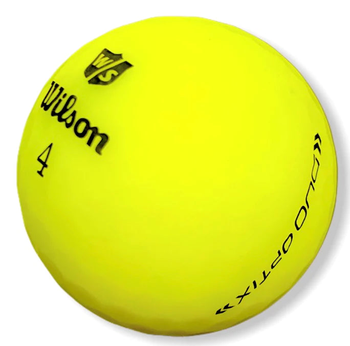 Wilson Duo Soft/Duo Optix Matte Yellow (Per Dozen)