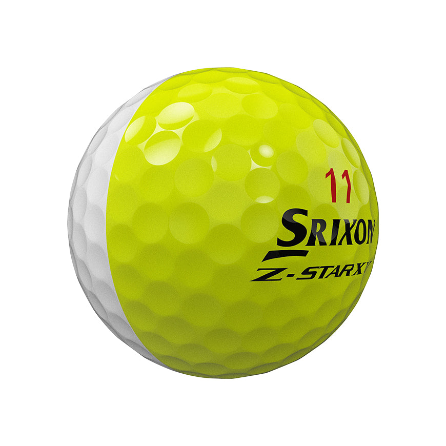 Srixon Z Star Tour Divide Yellow and White Mix Golf Balls