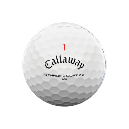 Callaway Chrome Soft X LS Triple Track preowned recycled and used golf balls