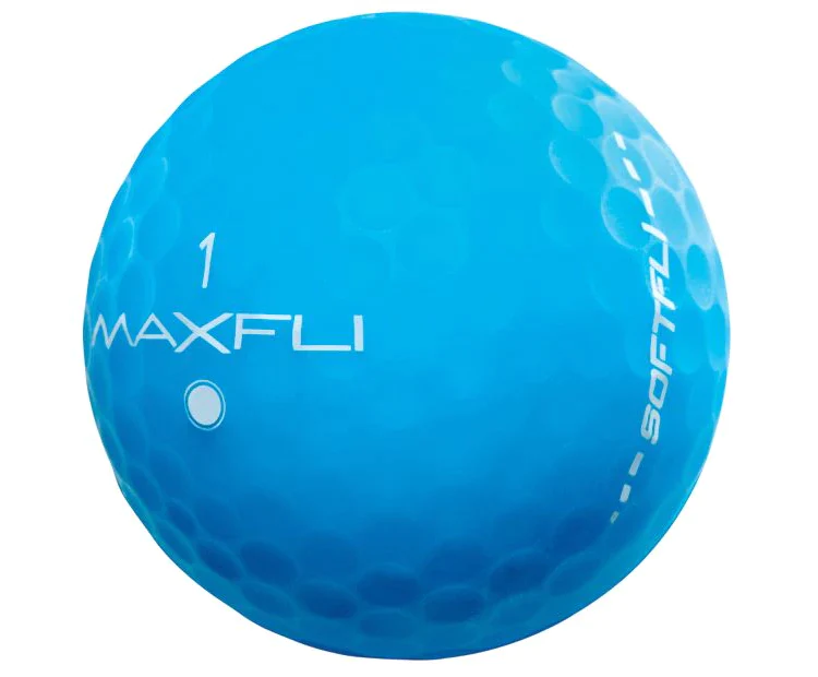Maxfli Softfli Matte Blue Used Golf Balls