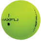 Maxfli Softfli Matte Green Used Golf Balls
