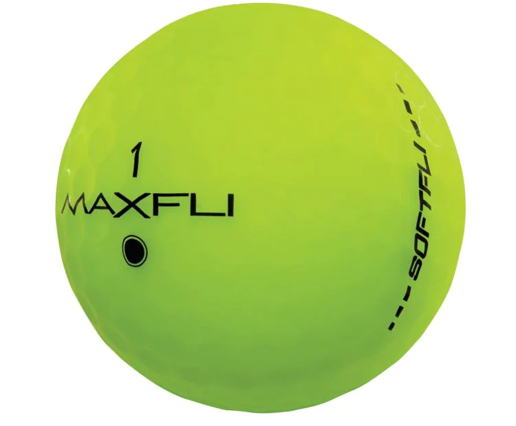 Maxfli Softfli Matte Green Used Golf Balls