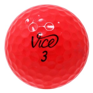 Vice Pro Red Used Golf Balls