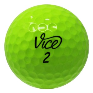 Vice Pro Lime Green Used Golf Balls